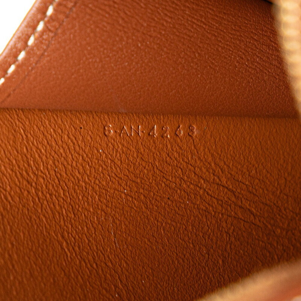 Celine Triomphe chain Shoulder Bag brown leather - Picture 7 of 8